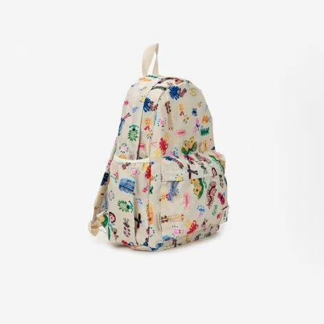 Funny Insects All Over Offwhite backpack - Bobo Choses