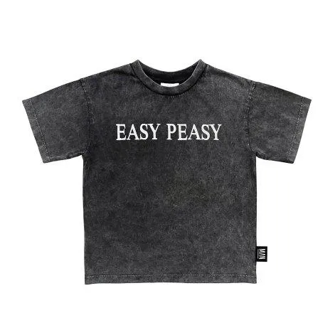 T-Shirt Easy Peasy Skate Grey Vintage Dye - Little Man Happy