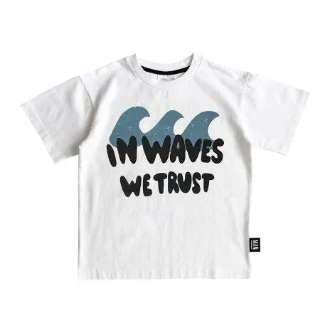 T-Shirt Waves Skate White - Little Man Happy