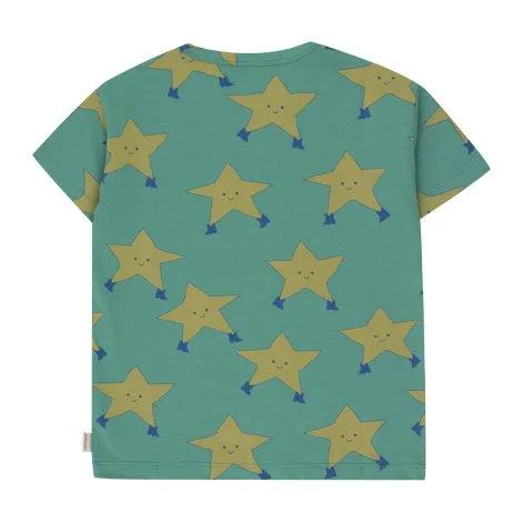 T-shirt Dancing Stars Emerald - tinycottons