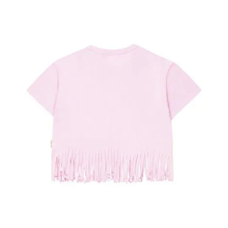 T-Shirt Doves Light Pink - tinycottons
