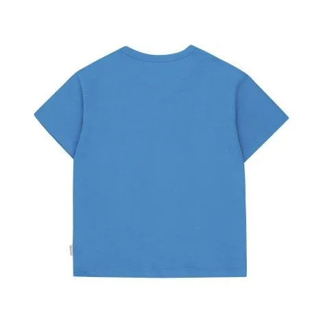 T-shirt Festival Blue - tinycottons