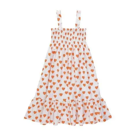 Kleid Hearts Off White - tinycottons