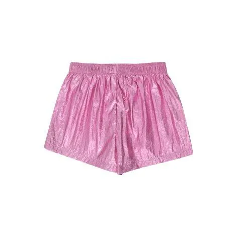 Shorts Shiny Metallic Pink - tinycottons