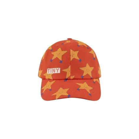 Cap Dancing Stars Summer Red - tinycottons