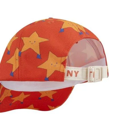 Casquette Dancing Stars Summer Red - tinycottons