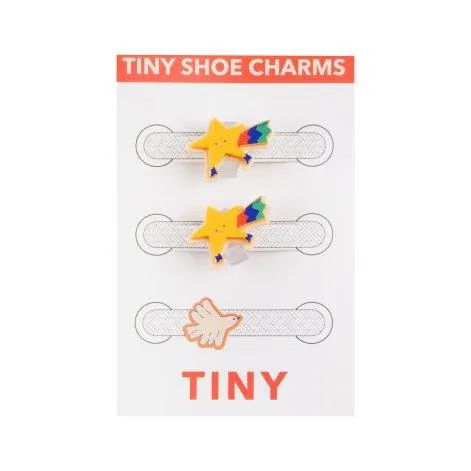 Clips à chaussures Tiny Star jaune - tinycottons