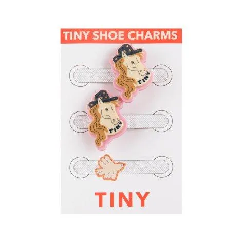 Clips à chaussures Tiny Horse light cream - tinycottons