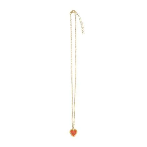 Collier Heart summer red - tinycottons