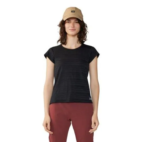 T-shirt Mighty Stripe black 010 - Mountain Hardwear