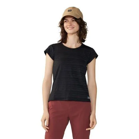 T-shirt Mighty Stripe black 010 - Mountain Hardwear