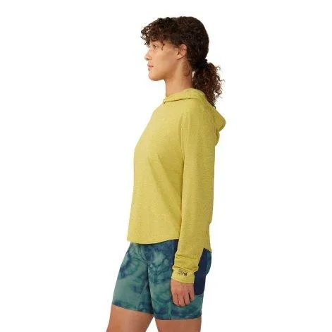 Sweat à capuche Sunblocker bright olive heather 351 - Mountain Hardwear