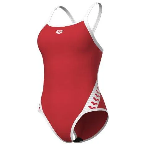Arena Icons Super Fly Back Solid red/white swimsuit - arena