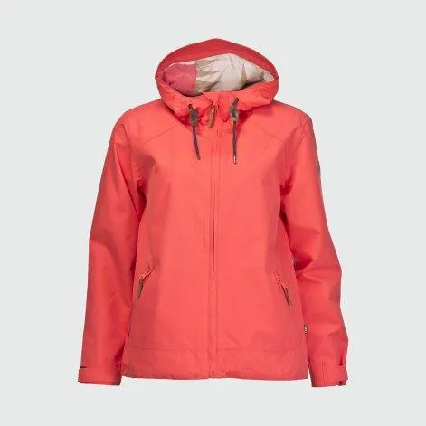 Ladies rain jacket Gemma cayenne red - rukka