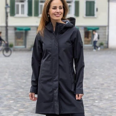 Ladies raincoat Giselle black - rukka