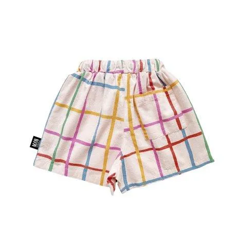Shorts Grid Multicolored - Little Man Happy