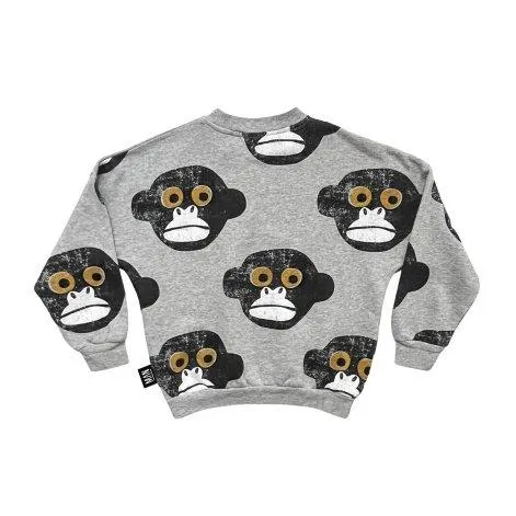 Sweatshirt Monkey Grey - Little Man Happy