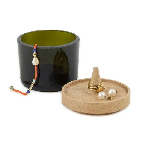 Boîte à bijoux et bocal de rangement Gardien de perles - Fidea Design