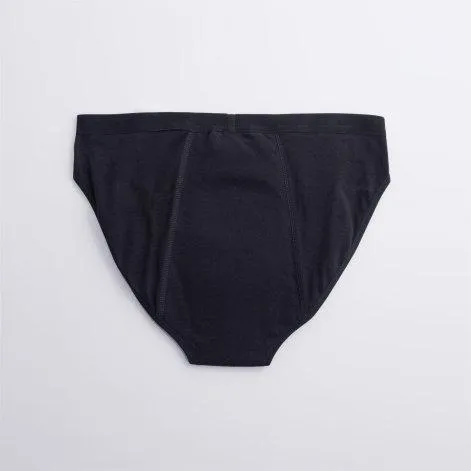 Menstrual underpants bikini model Heavy Flow Black - ImseVimse 
