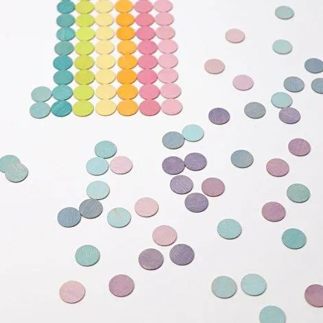 Titres de confettis pastel - GRIMM'S
