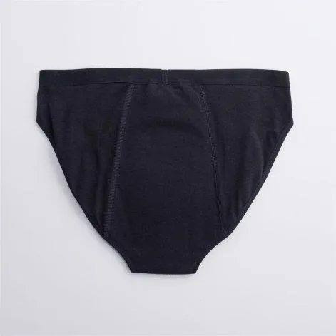 Menstrual underpants Teen Bikini black heavy flow - ImseVimse 