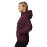 W Stretchdown Hoody cocoa red 604