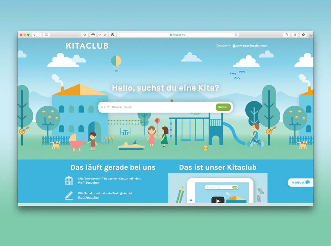 Kitaclub.ch - Die neue Plattform für die Kitasuche