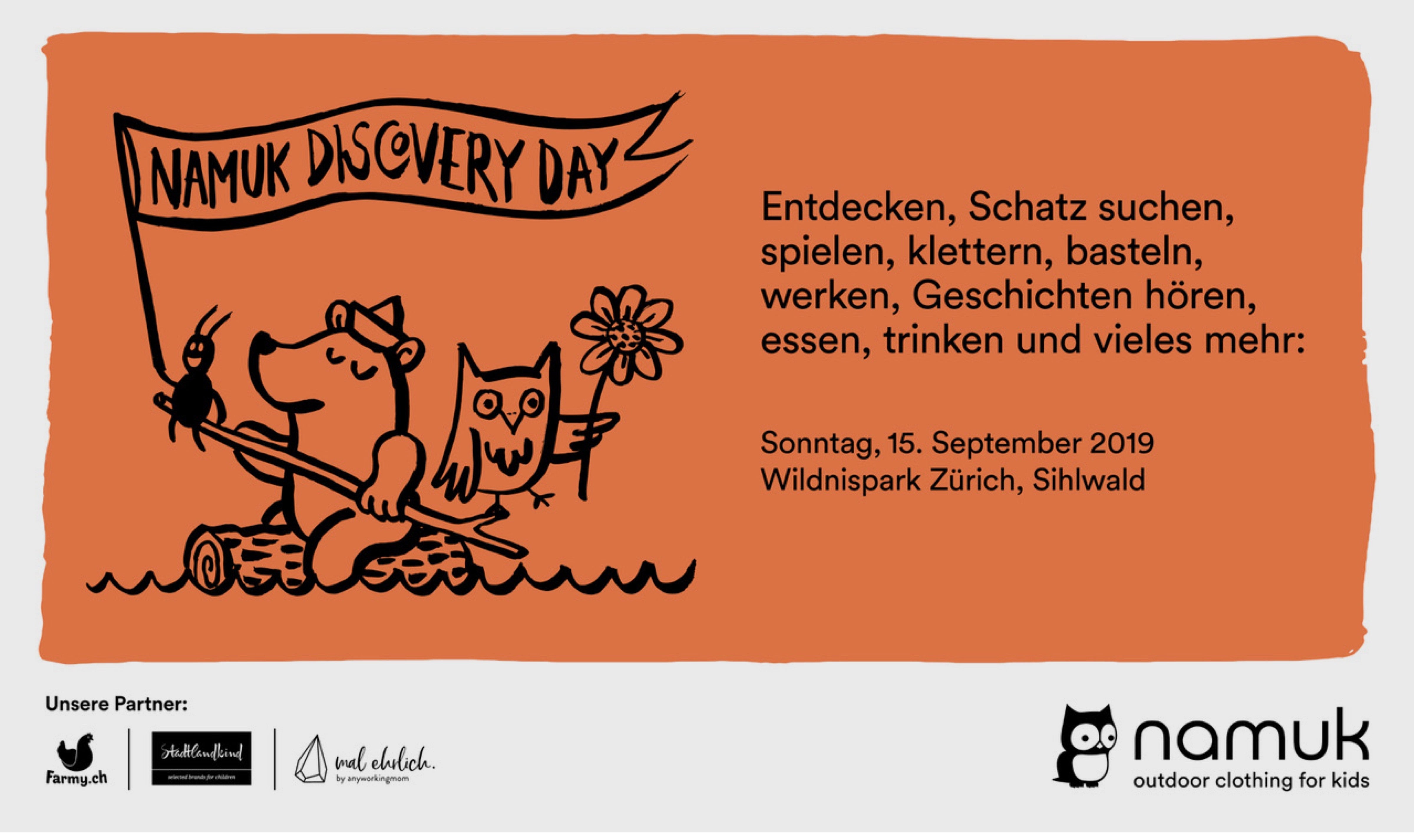 Spiel und Spass für die Familie am namuk Discovery Day!