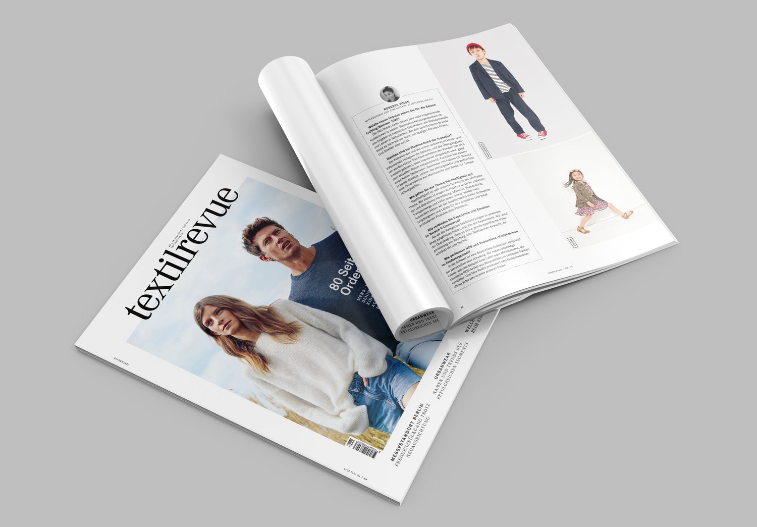 Unsere Einkäuferin im Interview mit der Textilrevue