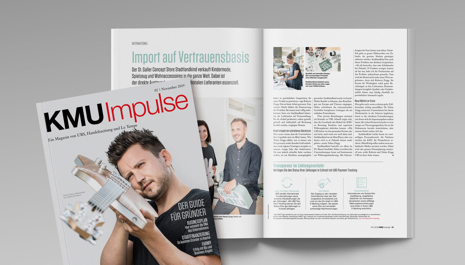 Import auf Vertrauensbasis - Insights von Roberta und Tobias im KMU Impulse!