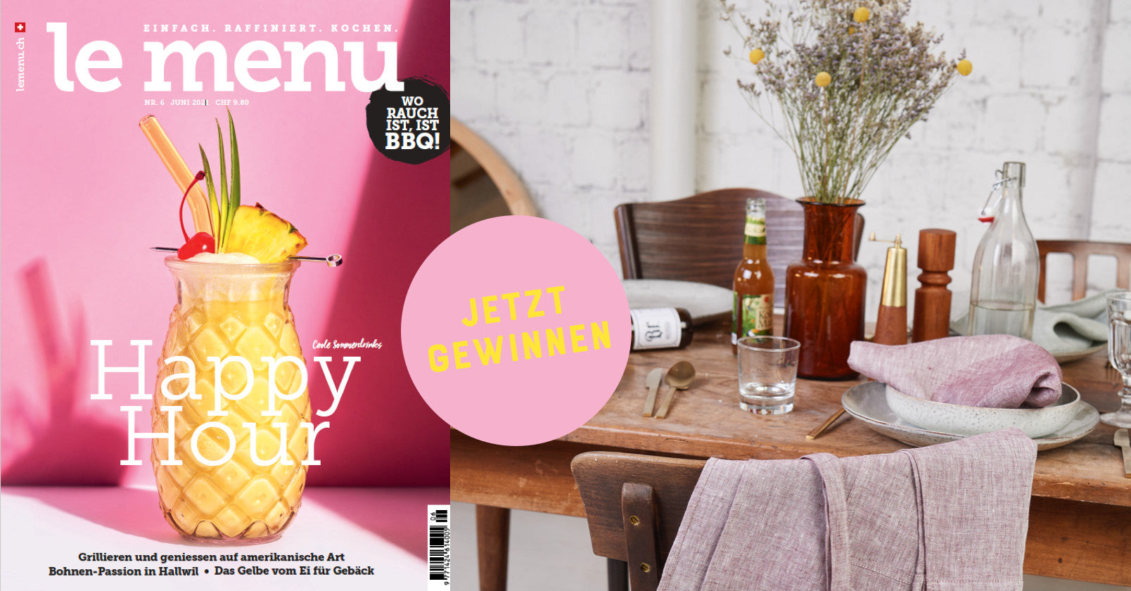 Kulinarische Entdeckung in der Küche - jetzt gewinnen!