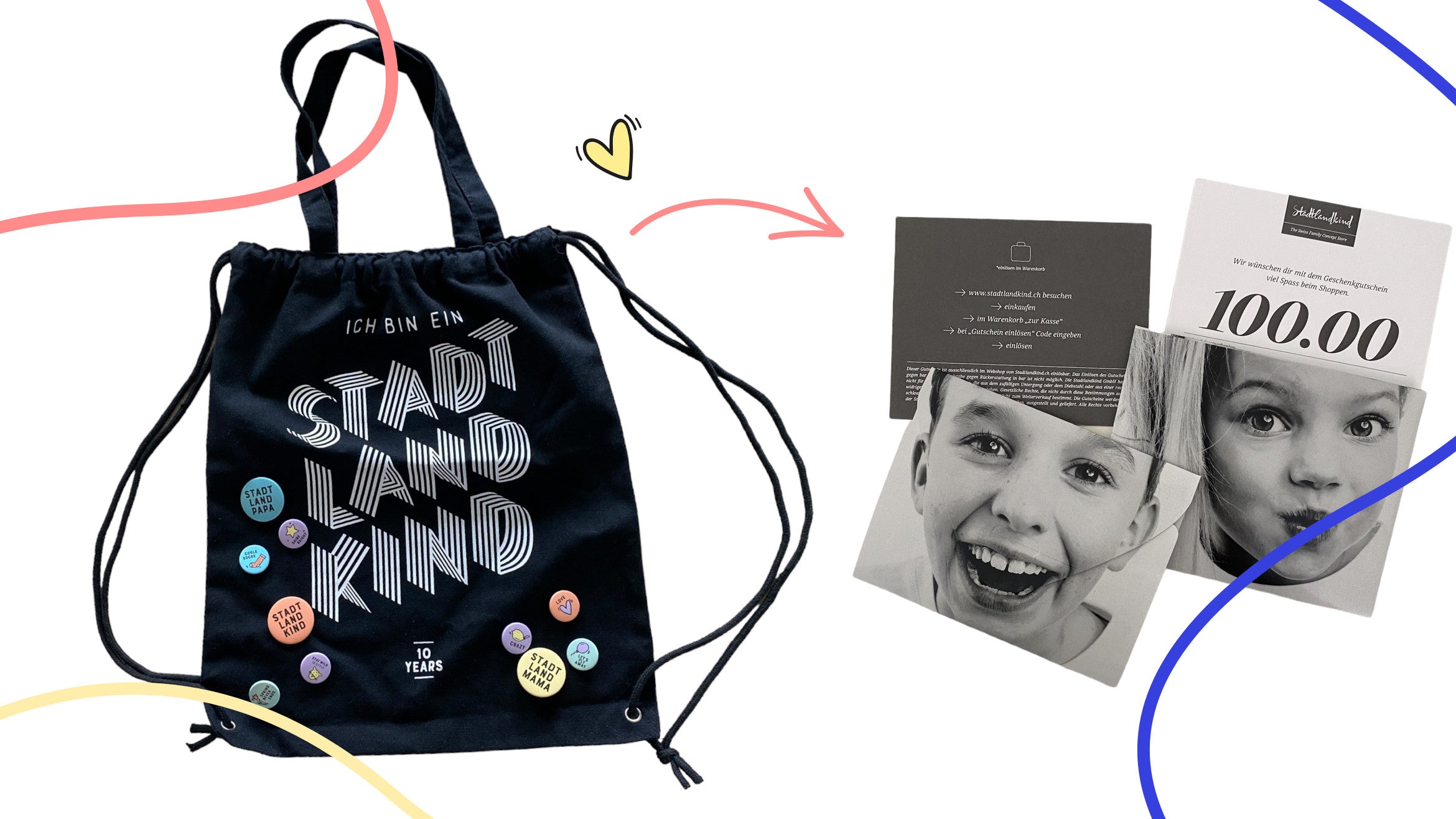 Jubiläums-Gymbag kaufen und CHF 100 Gutschein gewinnen!