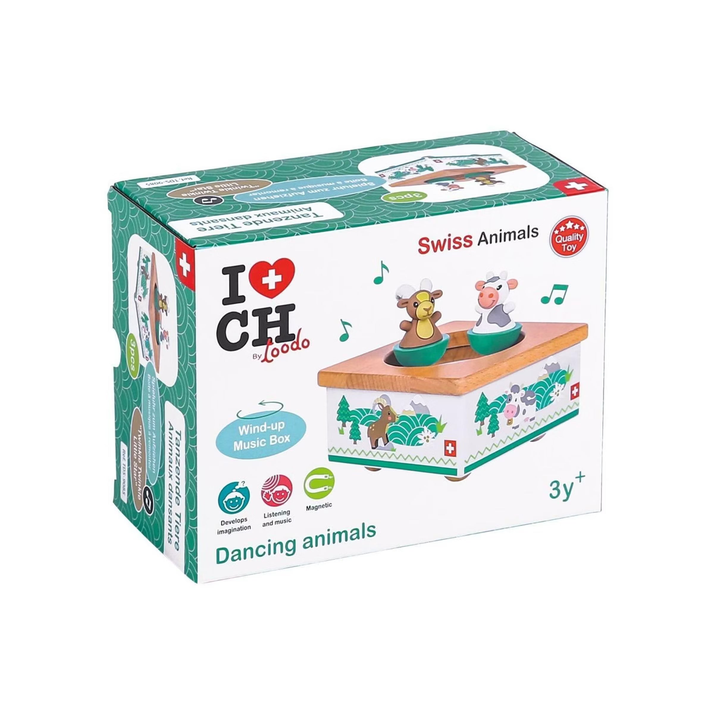 Spielba Boîte à musique Capricorne + Vache