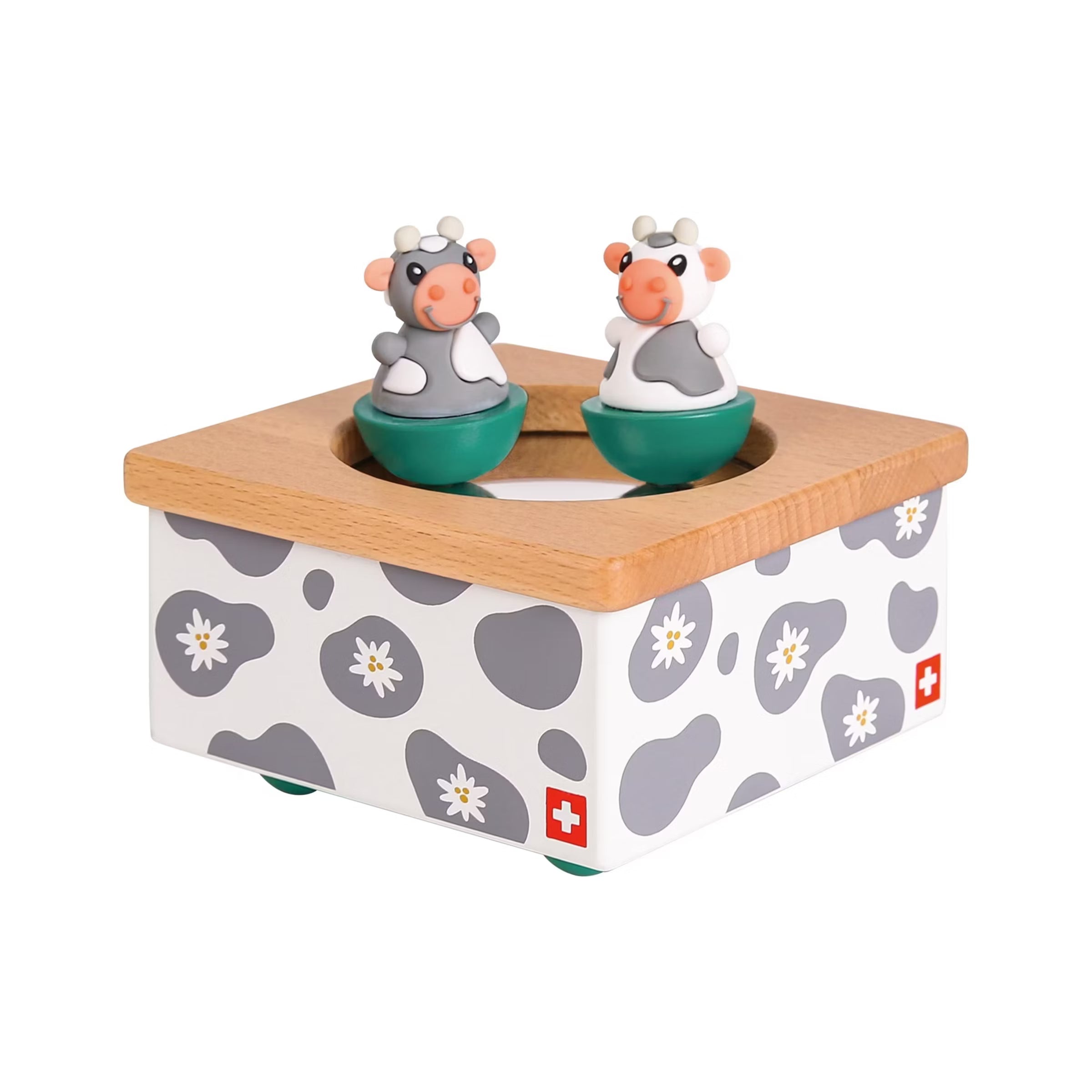 Spielba Boîte à musique Vache