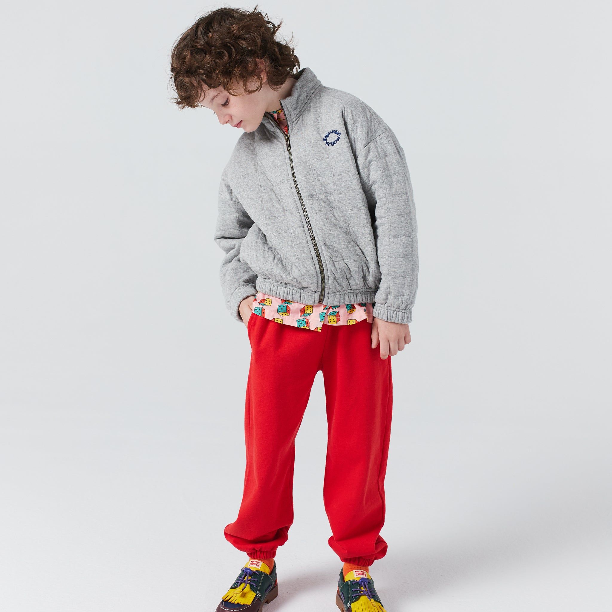 Veste matelassée Tic Tac Toe Heather Grey