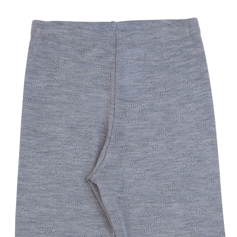 Leggings ATTELAS Merino gris platine