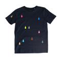 T-Shirt Drops Navy für Erwachsene