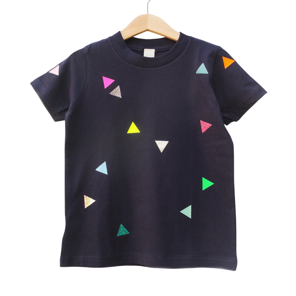 T-Shirt Triangles Navy