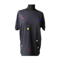 T-Shirt Triangles Navy für Erwachsene