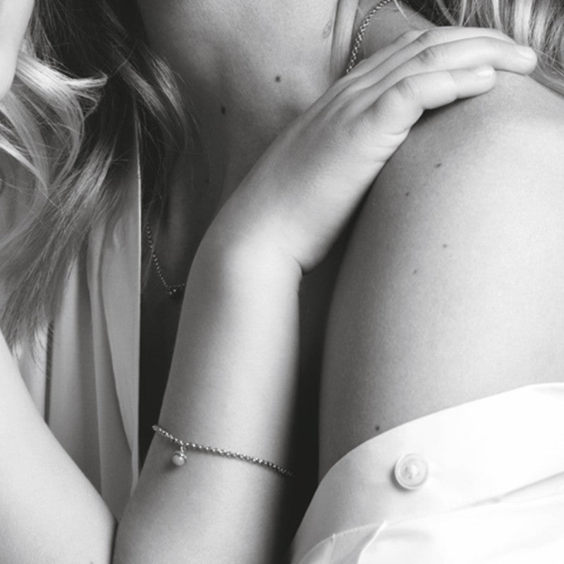 Bracelet pea gold-plated child