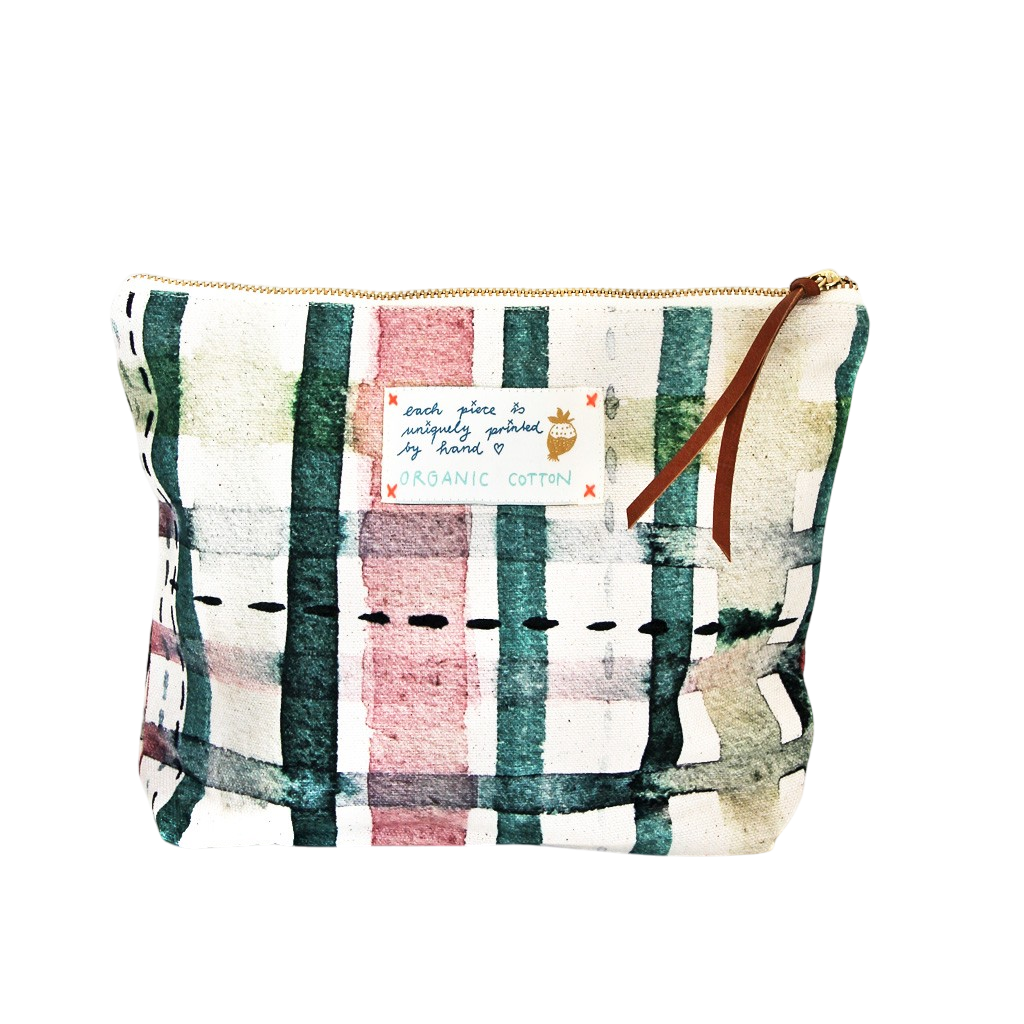 Pouch "My Green Check" Small