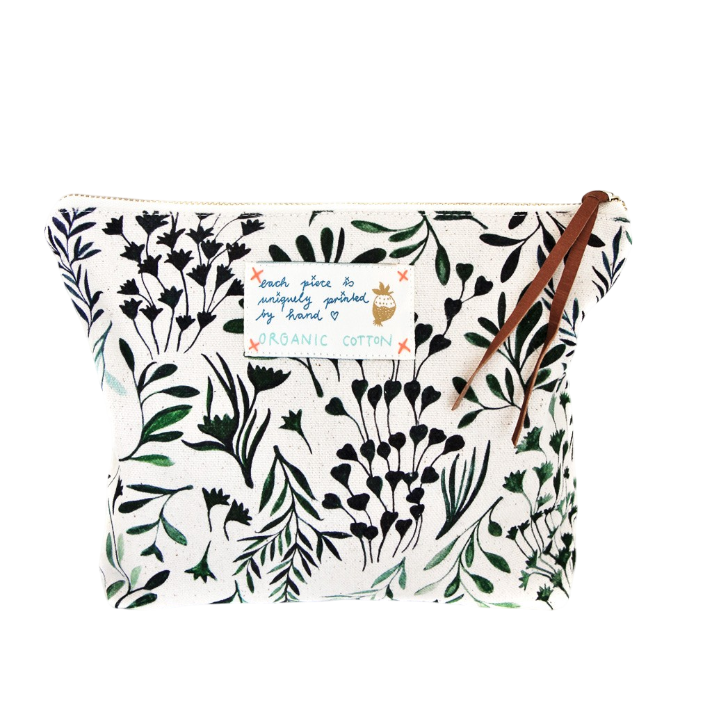 Pouch "My Green Leaves" Big