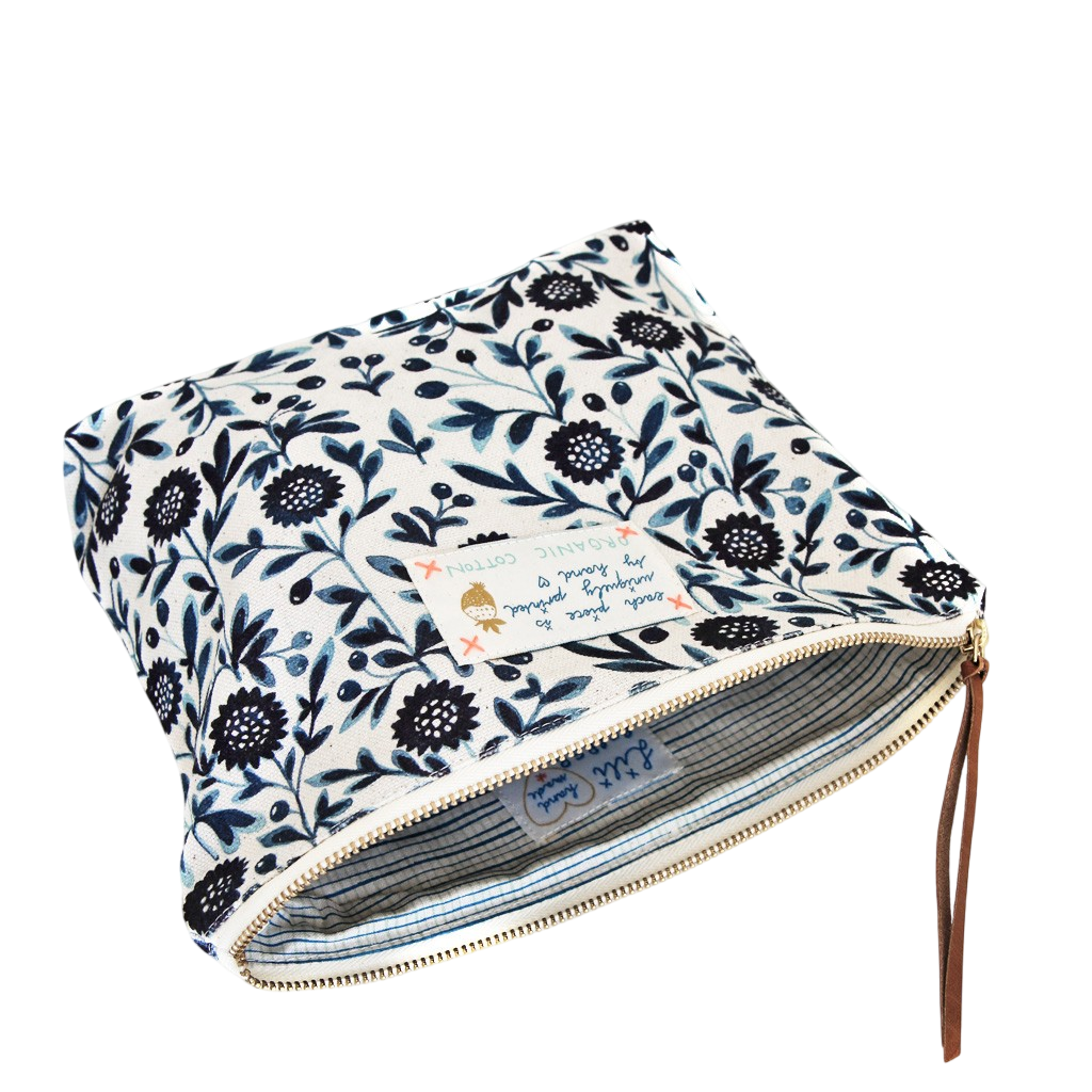 Pochette "My Blue Flowers" Small