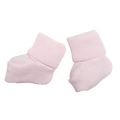 Chausson en laine mérinos rose