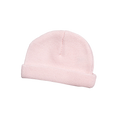 Mütze Merinowolle rosa