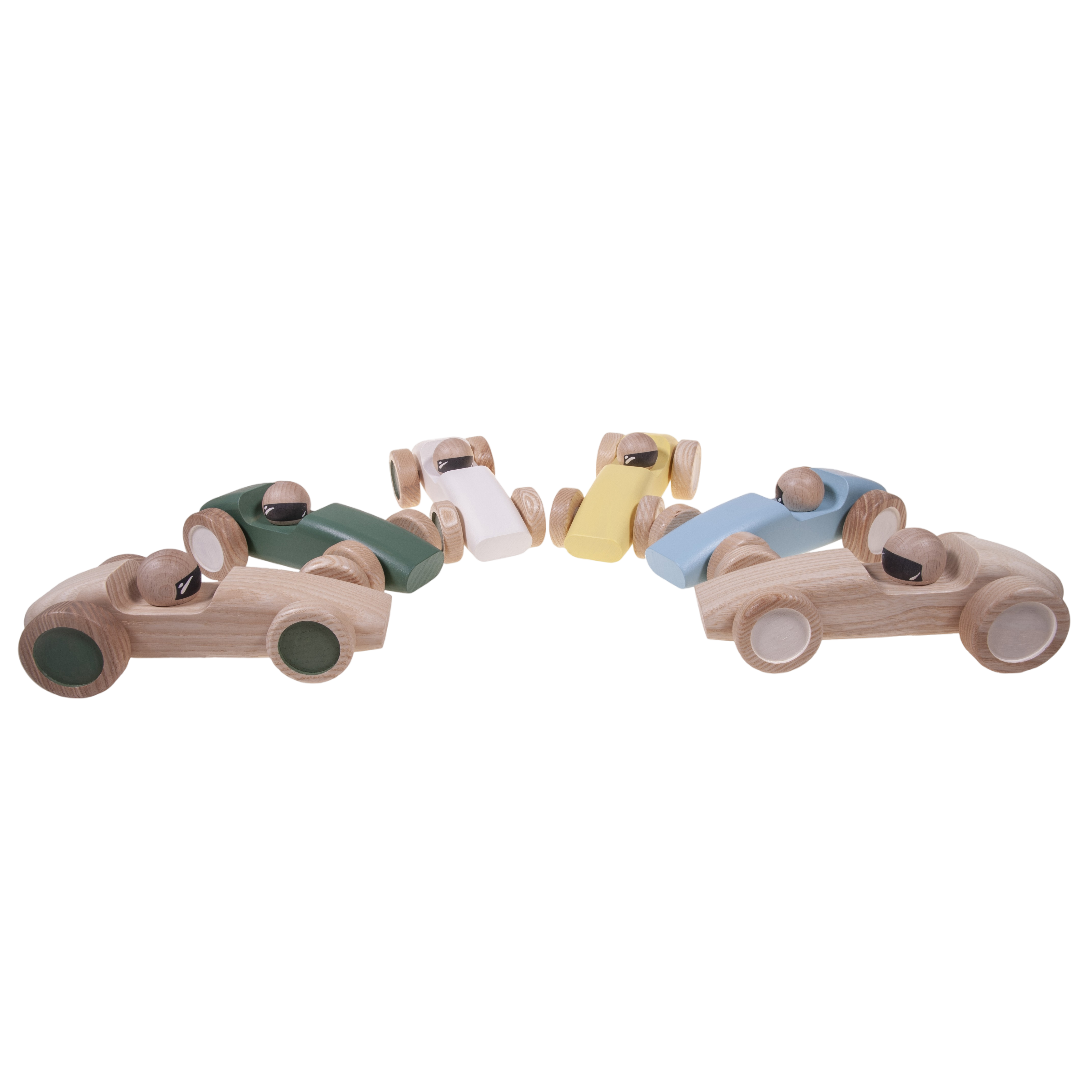 Kult Racer Rennauto Elfenbein