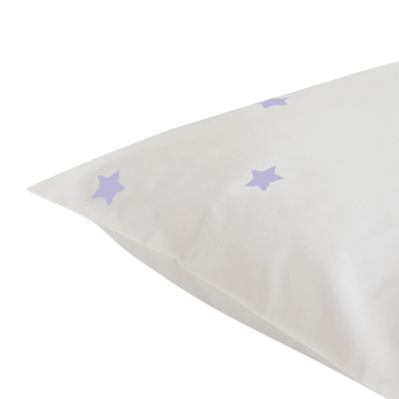 Pillowcase 50 x 70 stars purple