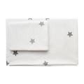 Comforter cover 90 x 120 stars gray