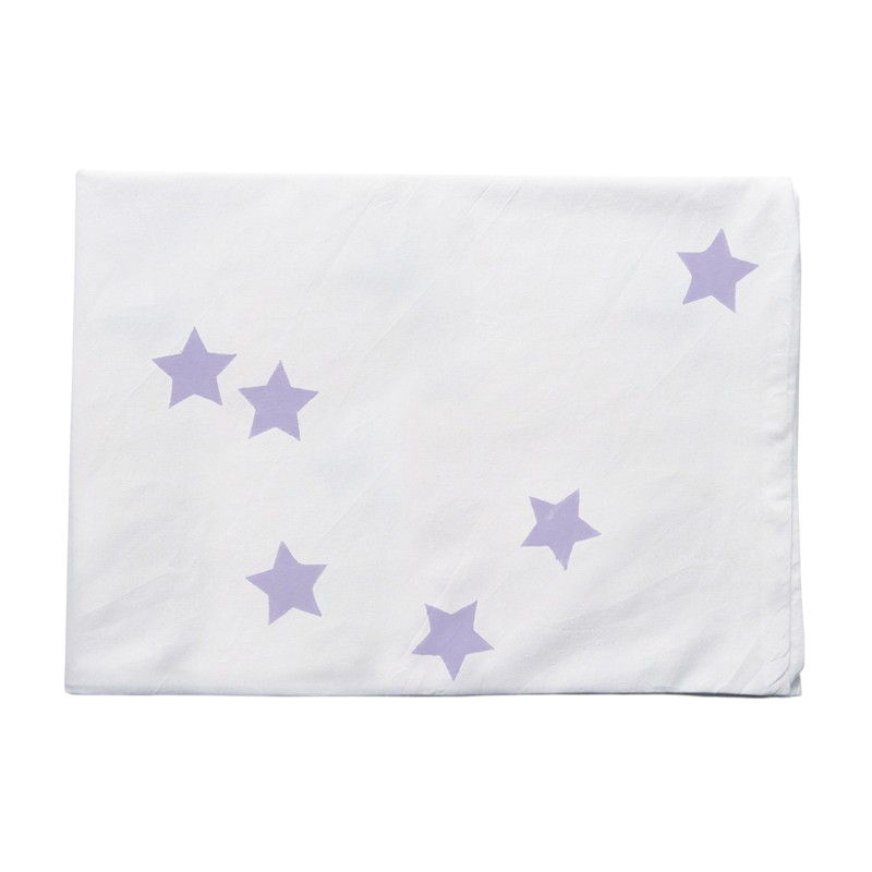 Comforter cover 90 x 120 stars purple