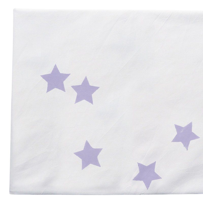 Comforter cover 135 x 200 stars purple